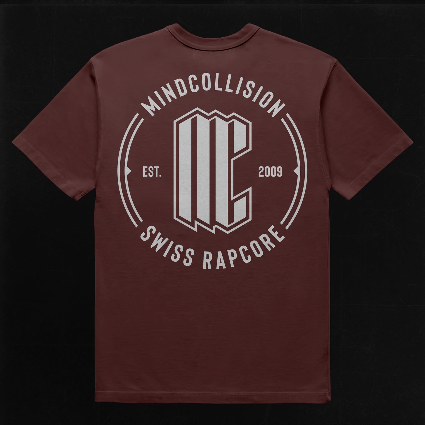 Swiss Rapcore Shirt Maroon